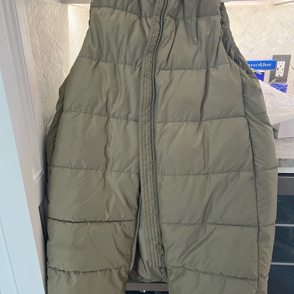 Olive Green Puffer Jacket
